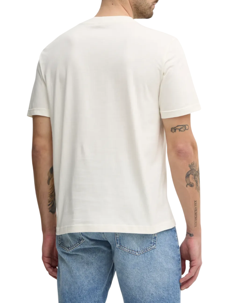 Calvin Klein Jeans T-shirt maniche corte in jersey panna J30J327471 YAS Calvin Klein Jeans