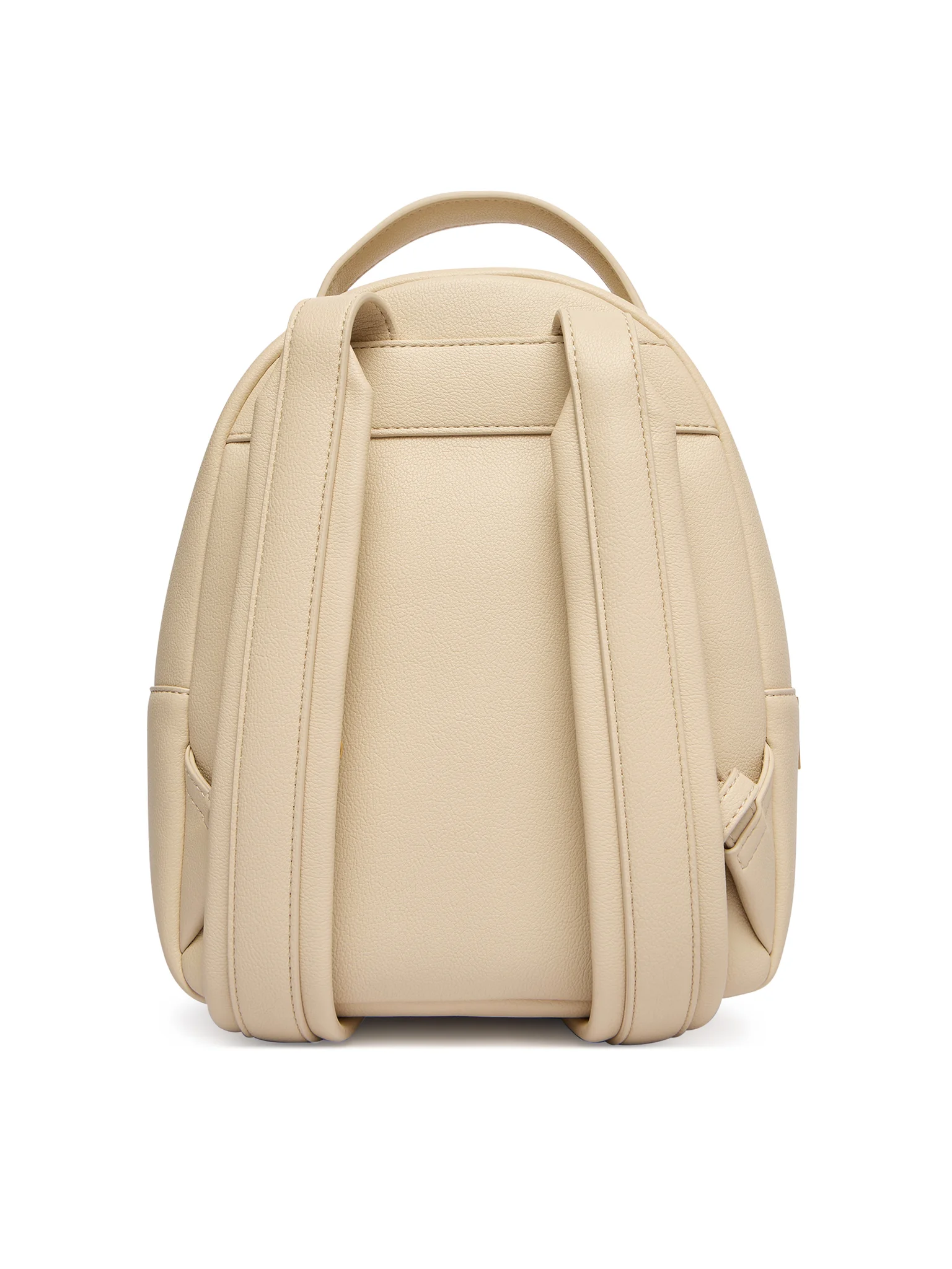 Love Moschino zaino donna in ecopelle con tasca beige chiaro JC4137PP1O-LQ0 110 MOSCHINO LOVE