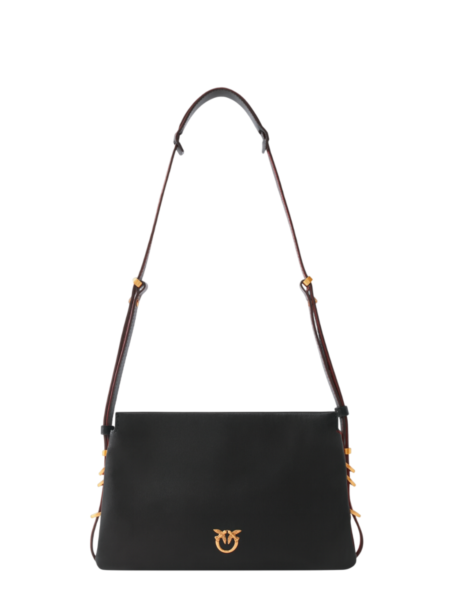 Pinko borsa a tracolla Triplet in pelle nero 105883-A0QO Z99Q PINKO