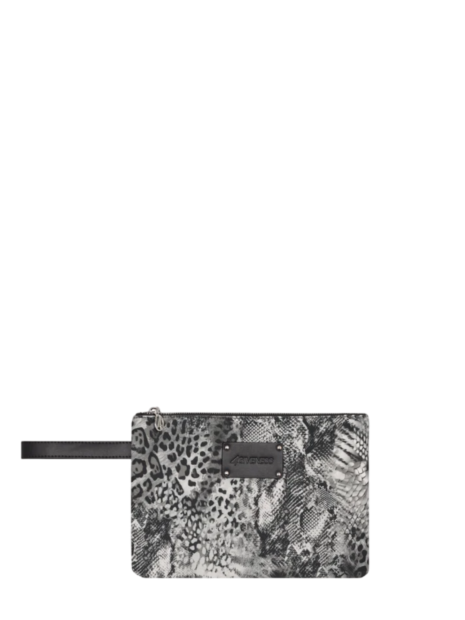 4giveness pochette donna in fantasia Animalier Resort grigio 126WACPO5946 200 4Giveness