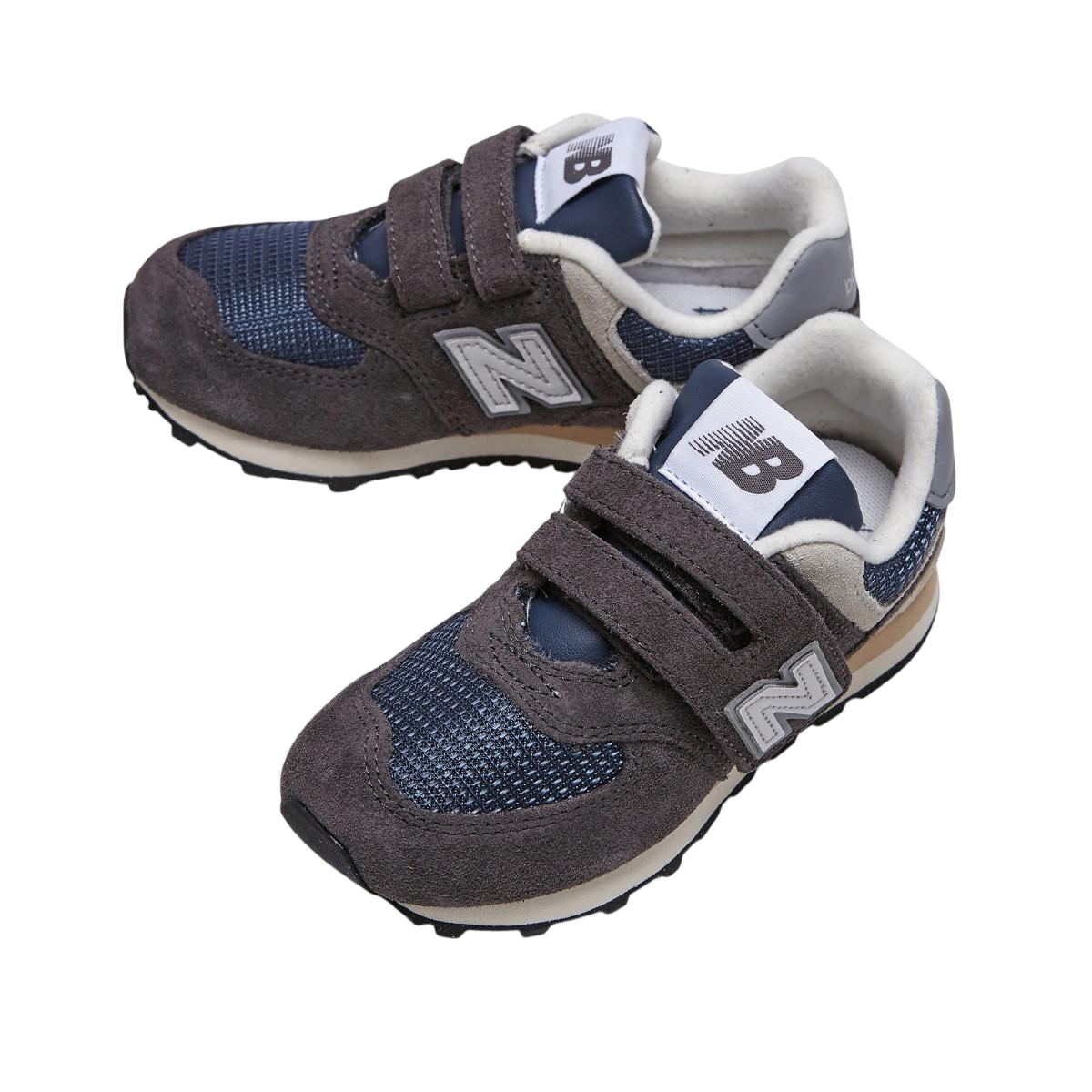 New Balance sneakers 574 in suede e mesh grigio scuro PV574 SGG NEW BALANCE