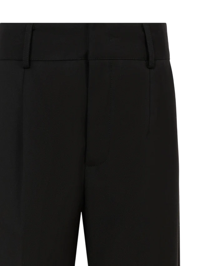 John Richmond pantaloni bambino Vinko gamba dritta nero RBA25132PA BLACK John RICHMOND