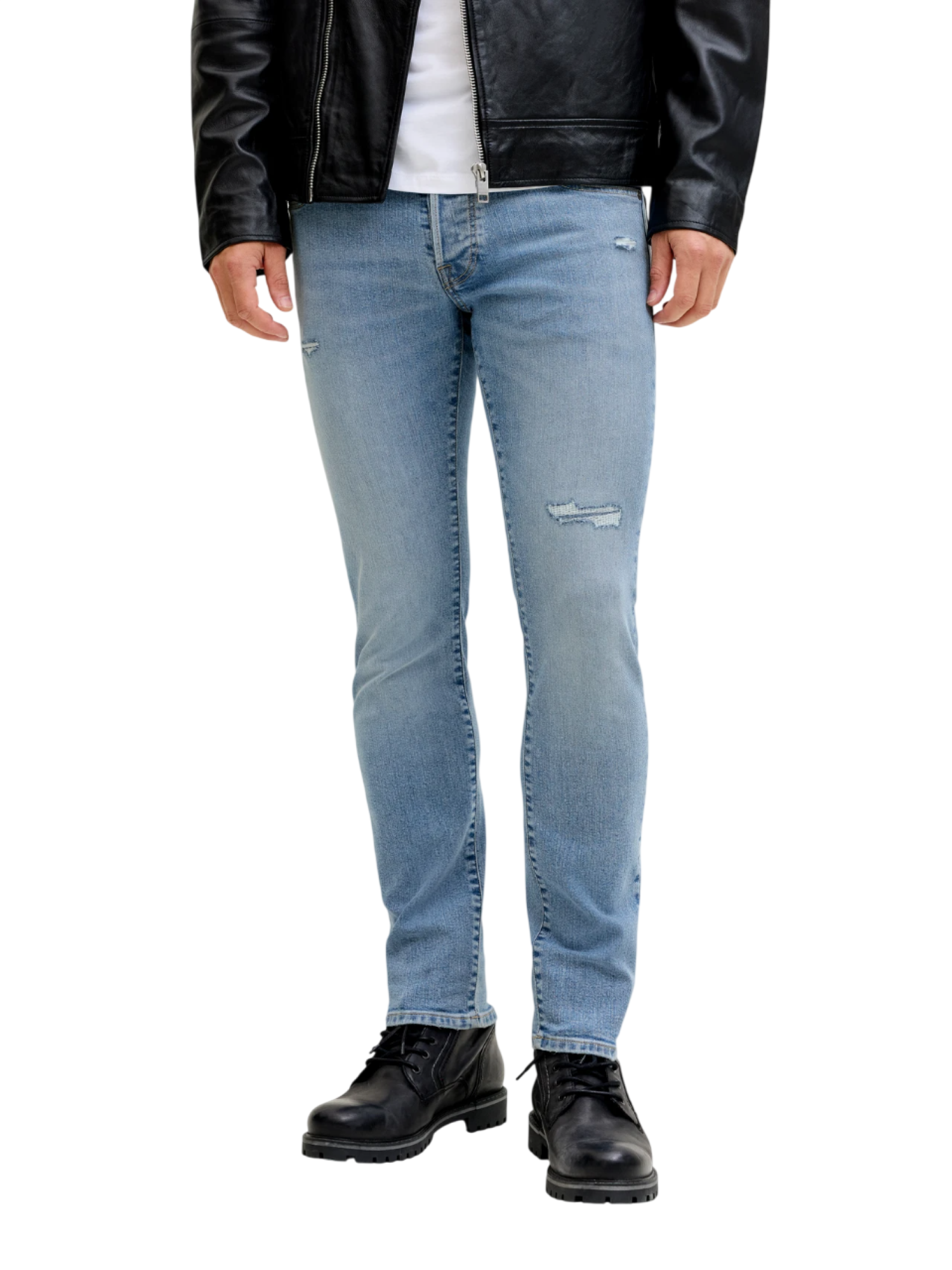 Jack&Jones jeans uomo slim Glenn lavaggio blu 12289541 SQ519 JACK&JONES