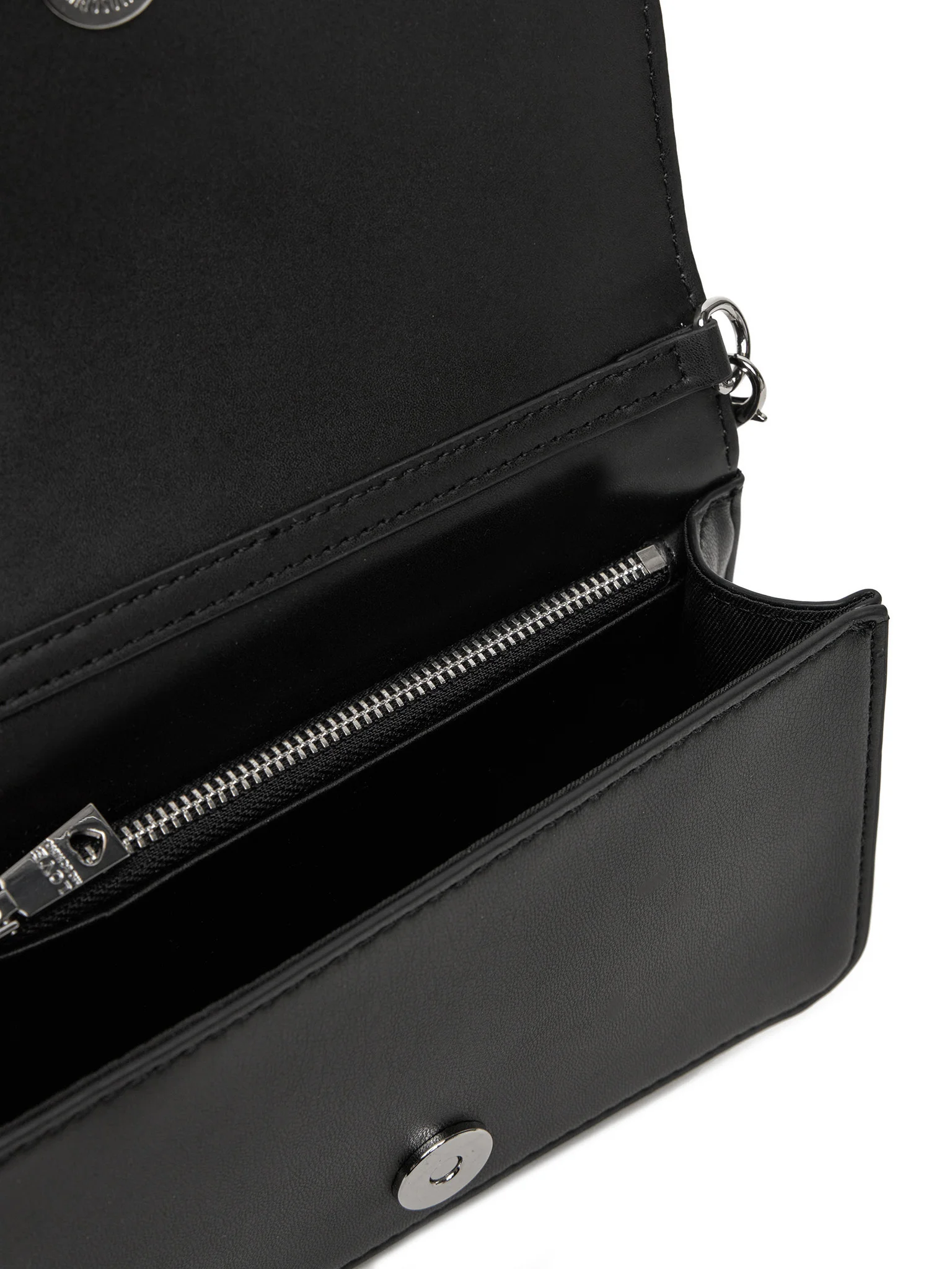 Love Moschino borsa in ecopelle trapuntata nero argento JC5681PP1MLA0 00B MOSCHINO LOVE