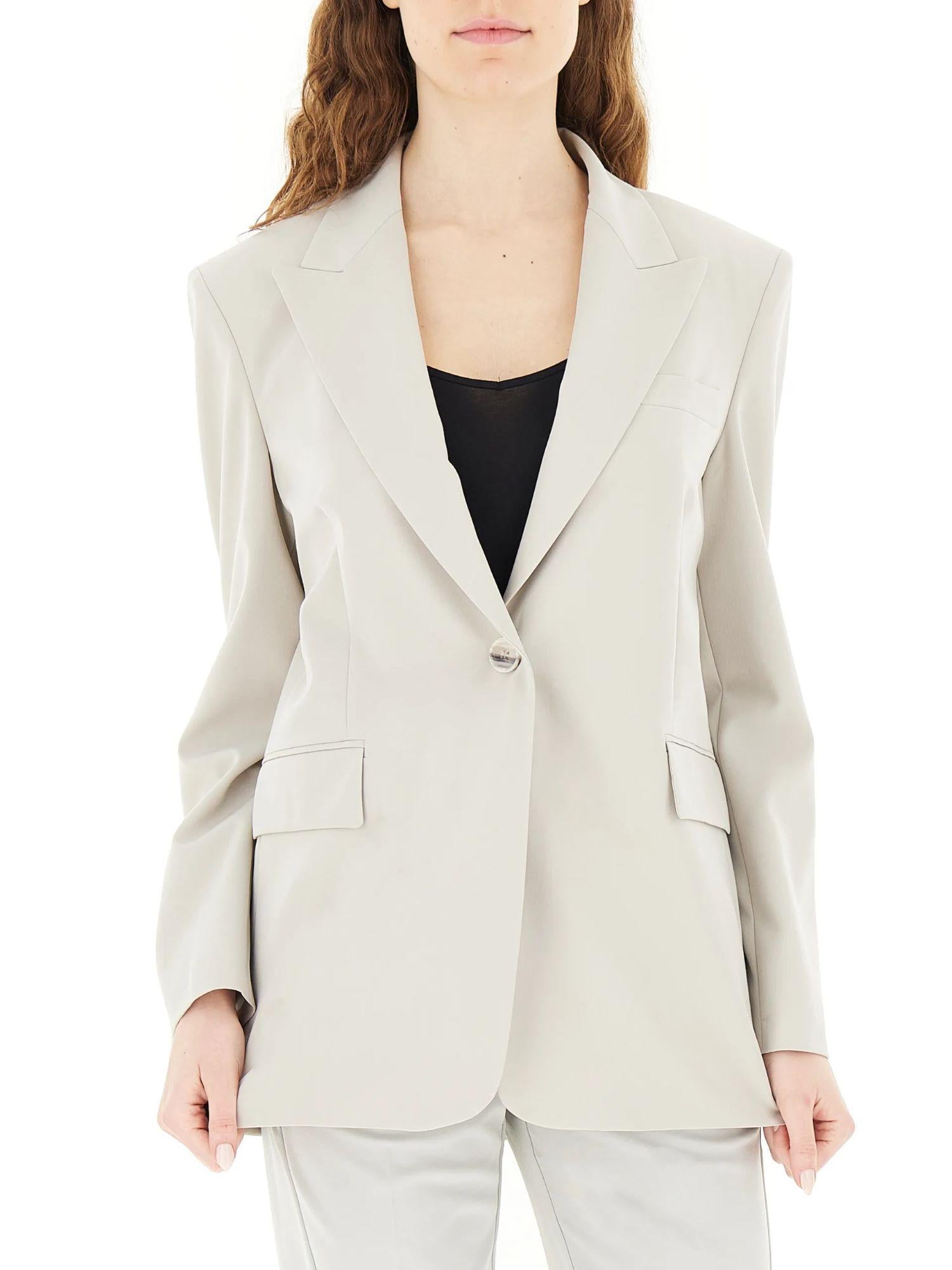 Pinko giacca blazer Deddy monopetto grigio 106762-A18E I18 PINKO