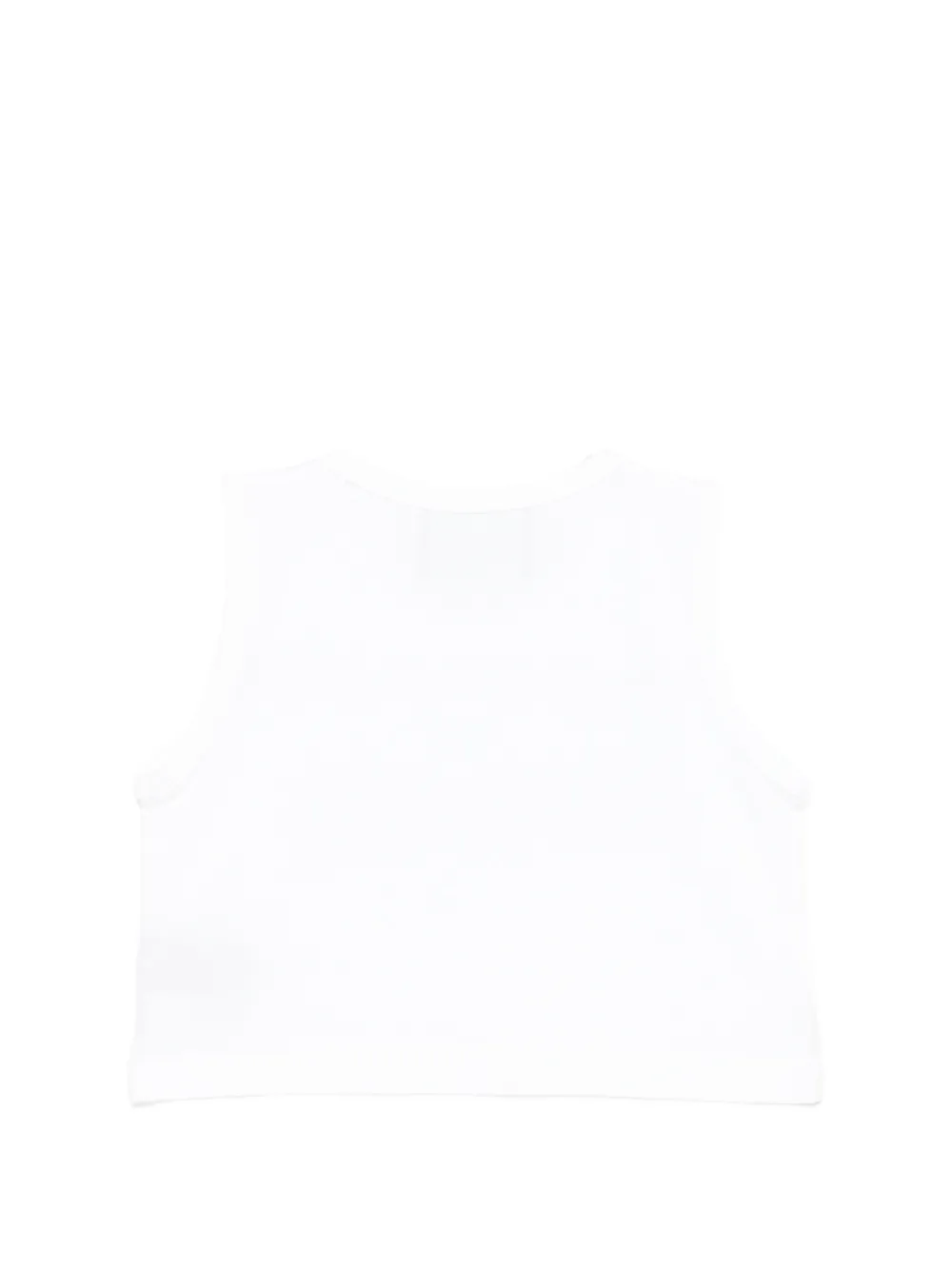 John Richmond canotta bambina Rotterdam con logo bianco RGP26058TO WHITE John RICHMOND