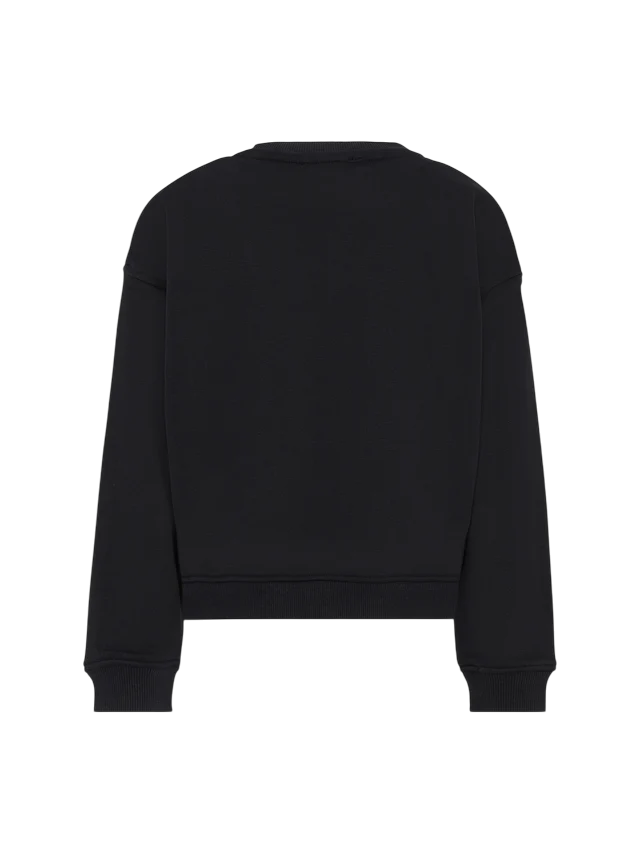 John Richmond felpa bambino con logo Teddy nero RBA25236FE BLACK John RICHMOND