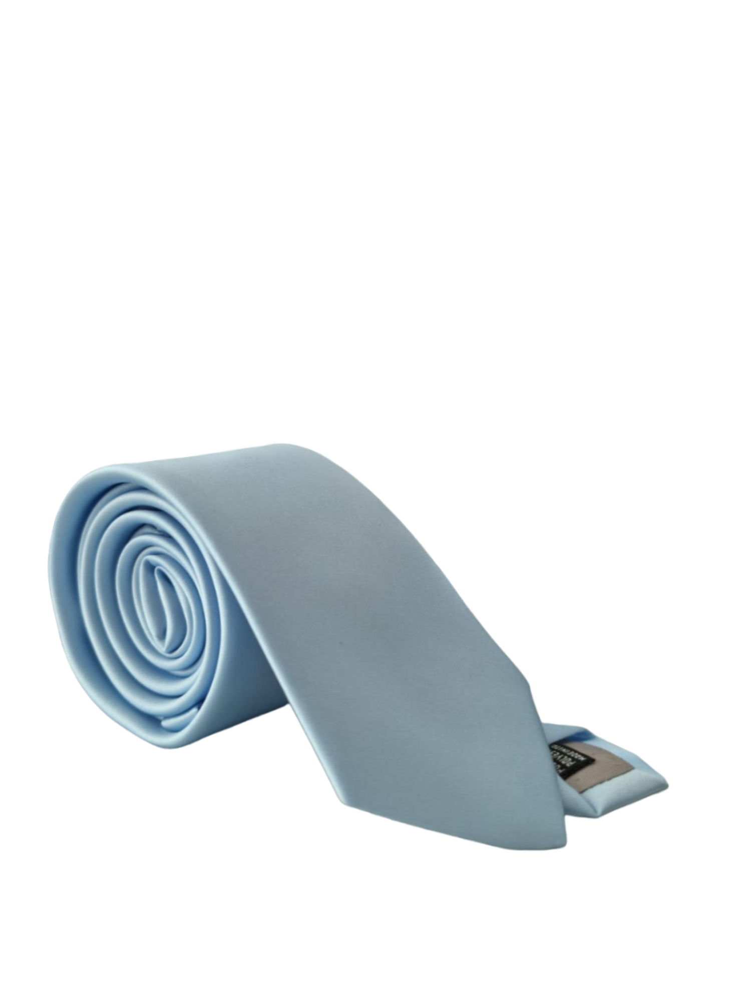 Manuel Ritz cravatta in tessuto satin celeste 3630K506-243193 82 MANUEL RITZ