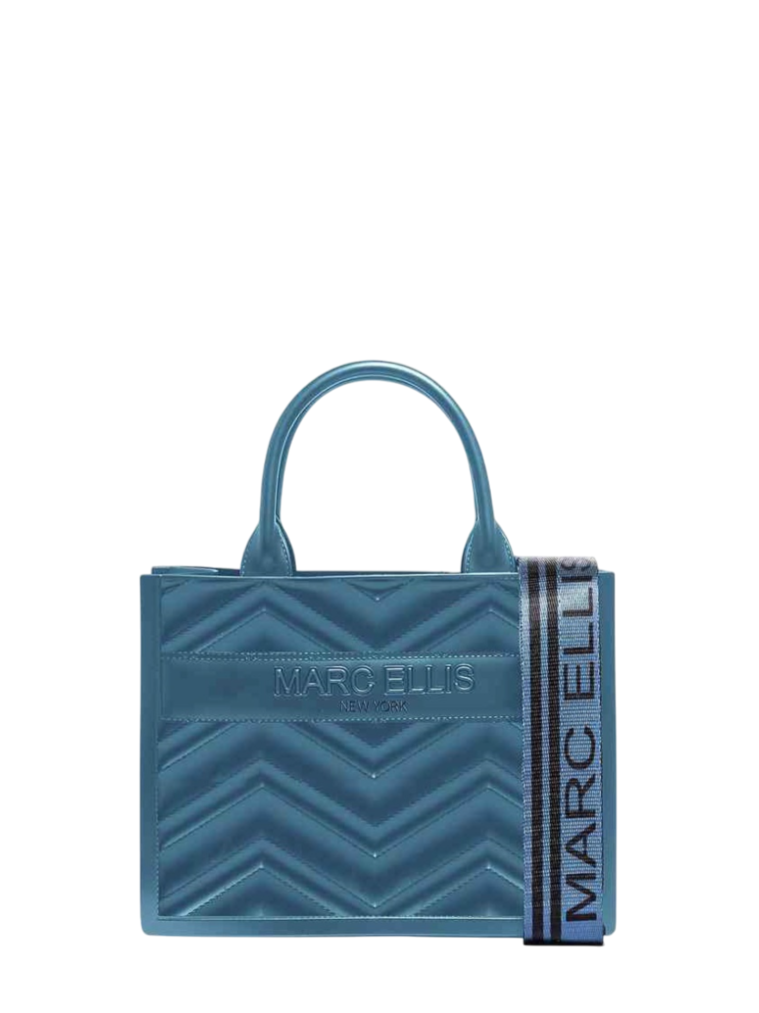 MARC ELLIS FLAT BUBY WAVE MCORONET BLUE-SILVER