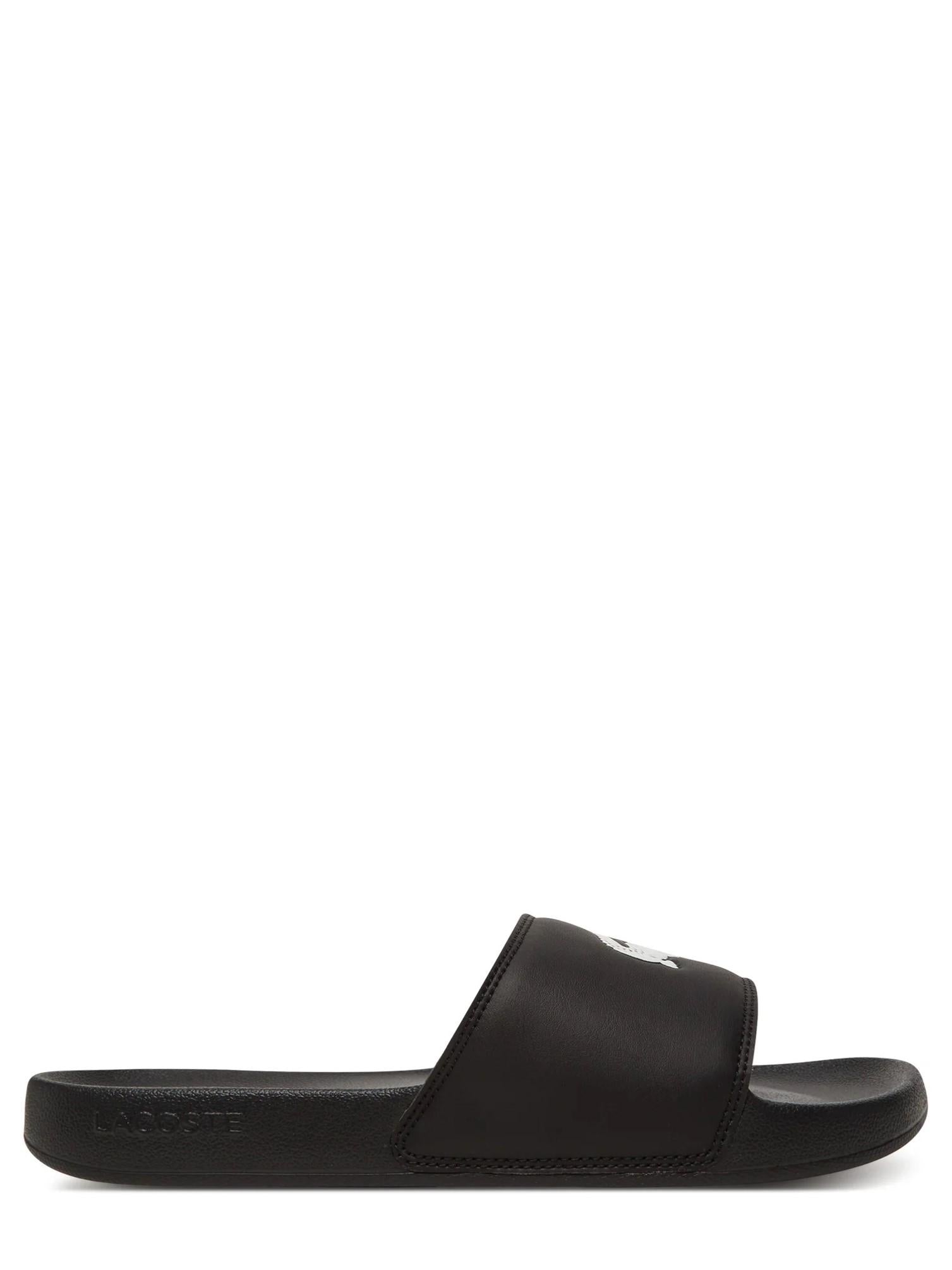 Lacoste ciabatte uomo Serve Slide con logo nero 49CMA0041 312 LACOSTE