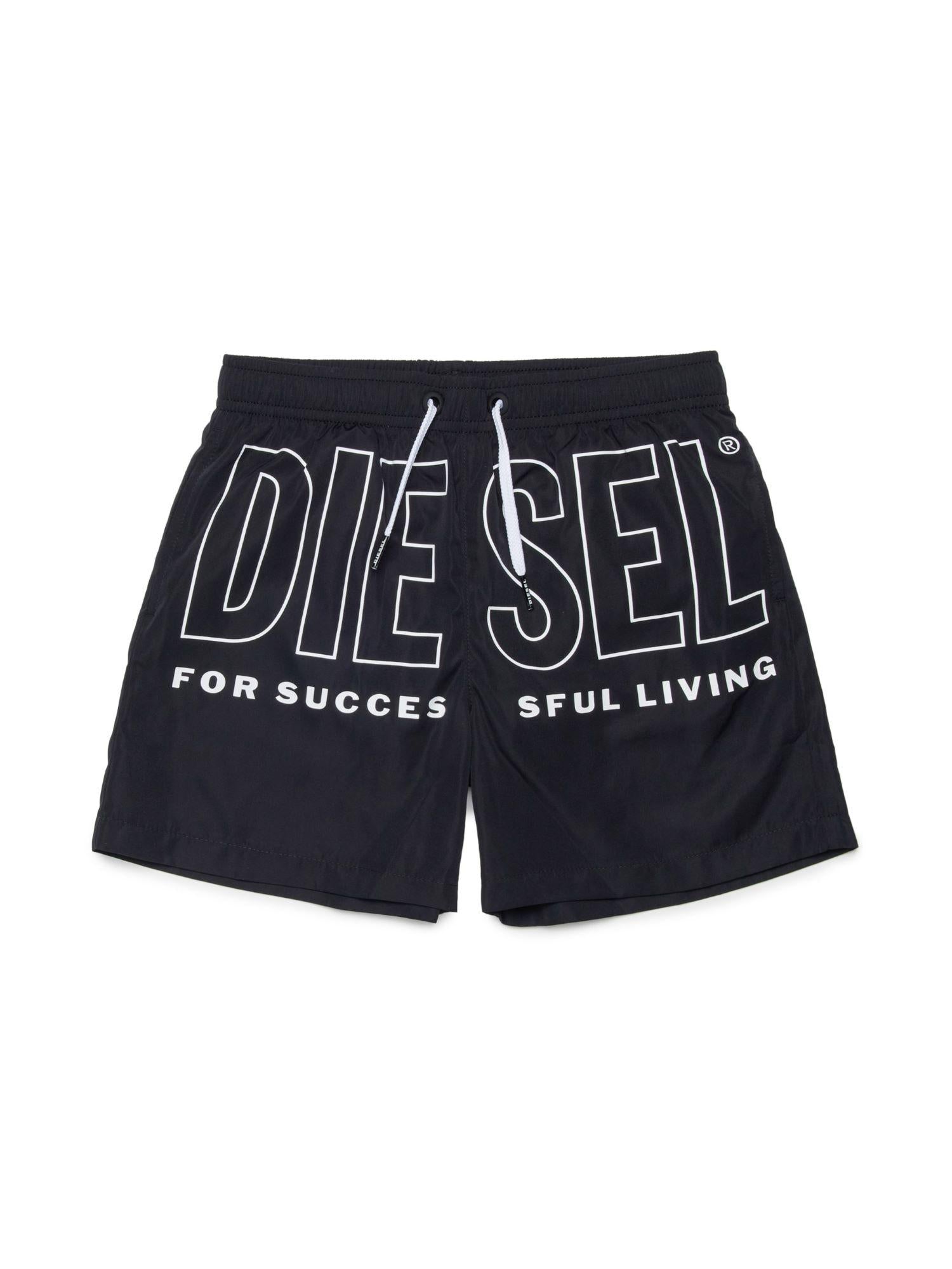 Diesel boxer mare bambino con logo nero J02699-KXBPB K900 DIESEL