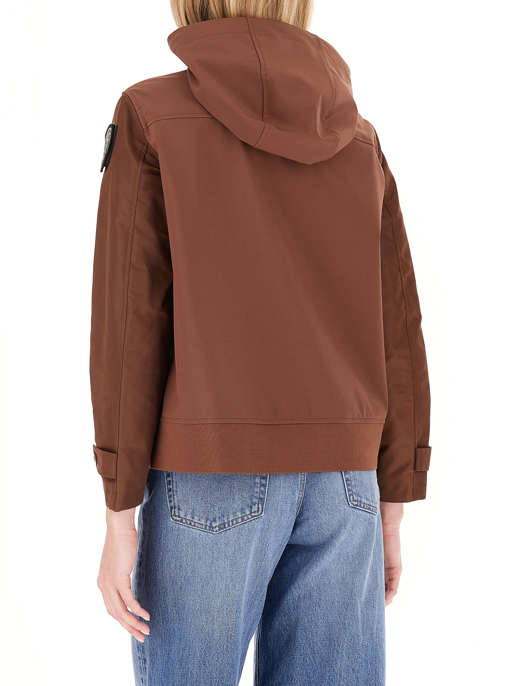 Blauer giubbino leggero Marcella con cappuccio marrone 26SBLDC01219-007108 30A BLAUER