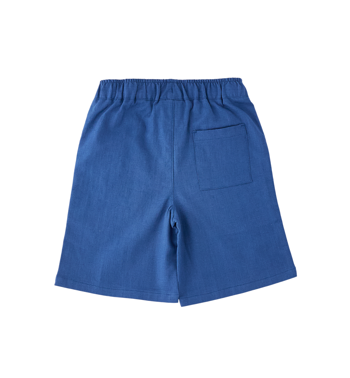 iDo bermuda bambino misto lino blu avio<BR/> 4G421 3725 iDO
