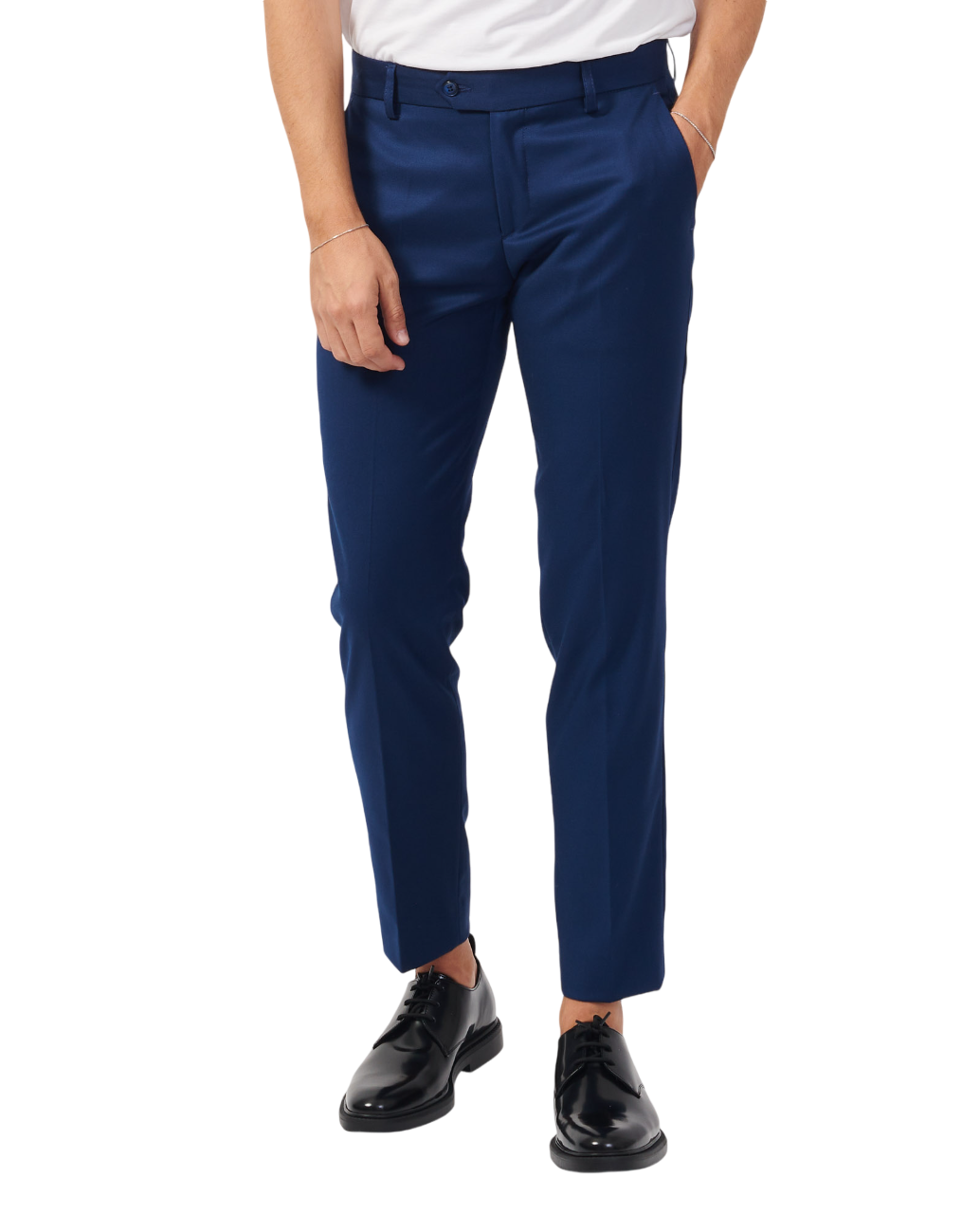 Mulish completo uomo giacca monopetto e pantaloni petrolio ZEUS-AB7200 PETROLIO MULISH