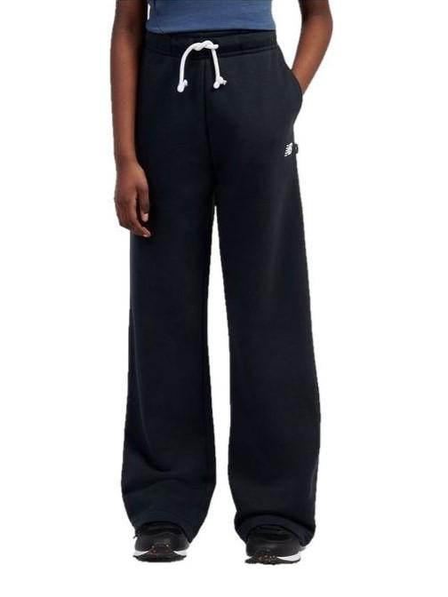 New Balance pantaloni bambina in felpa nero LAKG0216 BK NEW BALANCE