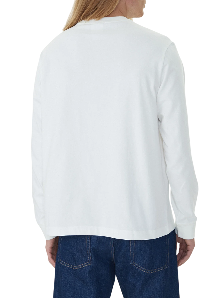 Calvin Klein T-shirt manica lunga con logo bianco LV04LD232G YAF Calvin Klein