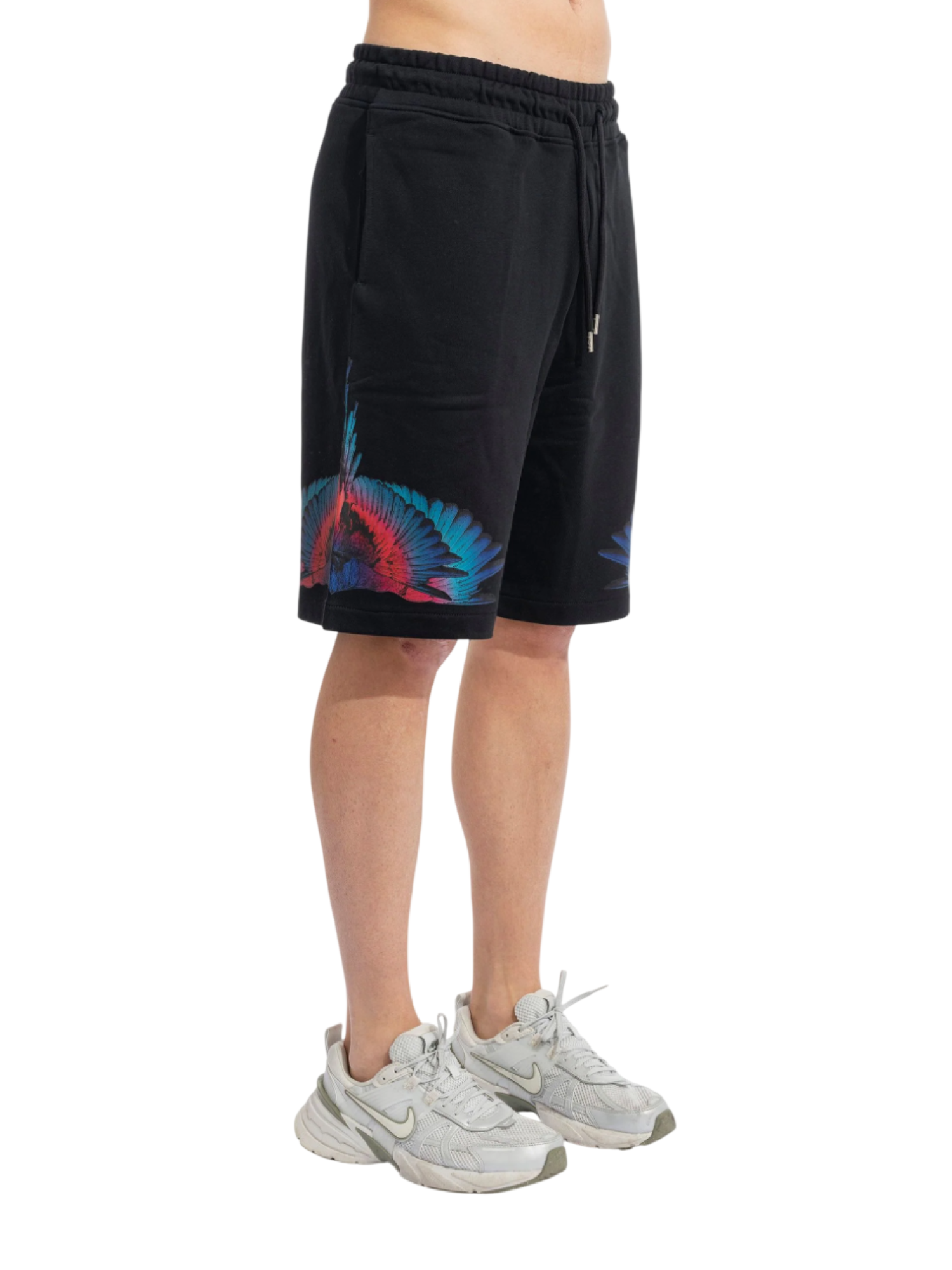 County of Milan bermuda uomo con stampa iconica nero CMMABE027 110 COUNTY OF MILAN