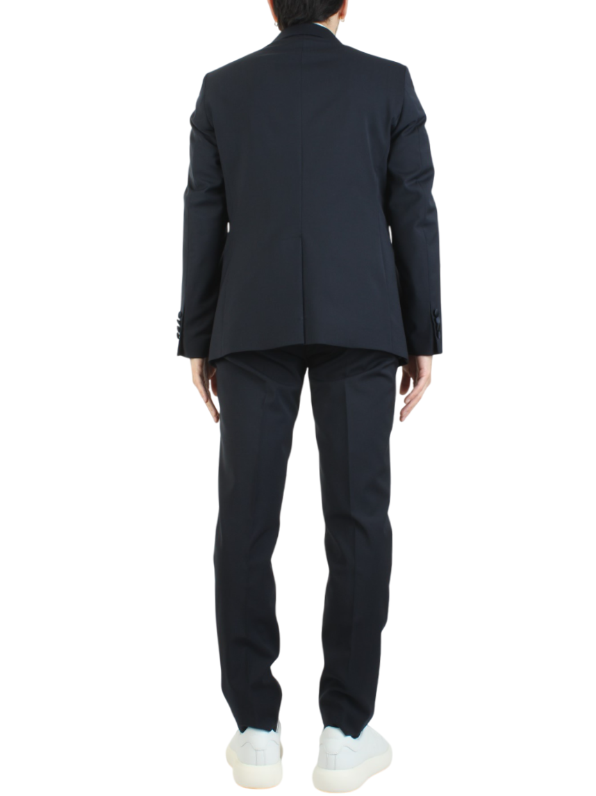 Mulish abito elegante uomo monopetto blu ZANTERASO-AB213 BLU MULISH