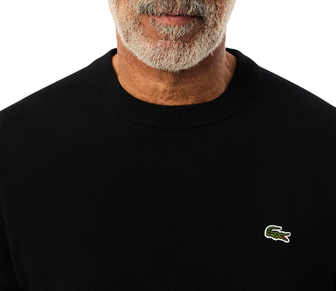 Lacoste maglia girocollo uomo nero AH1985 031 LACOSTE