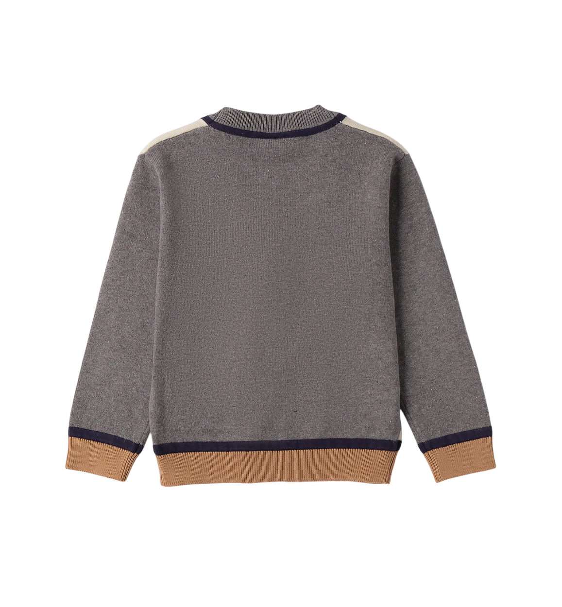 iDo cardigan bambino colorblock panna grigio 4F214 0124 iDO