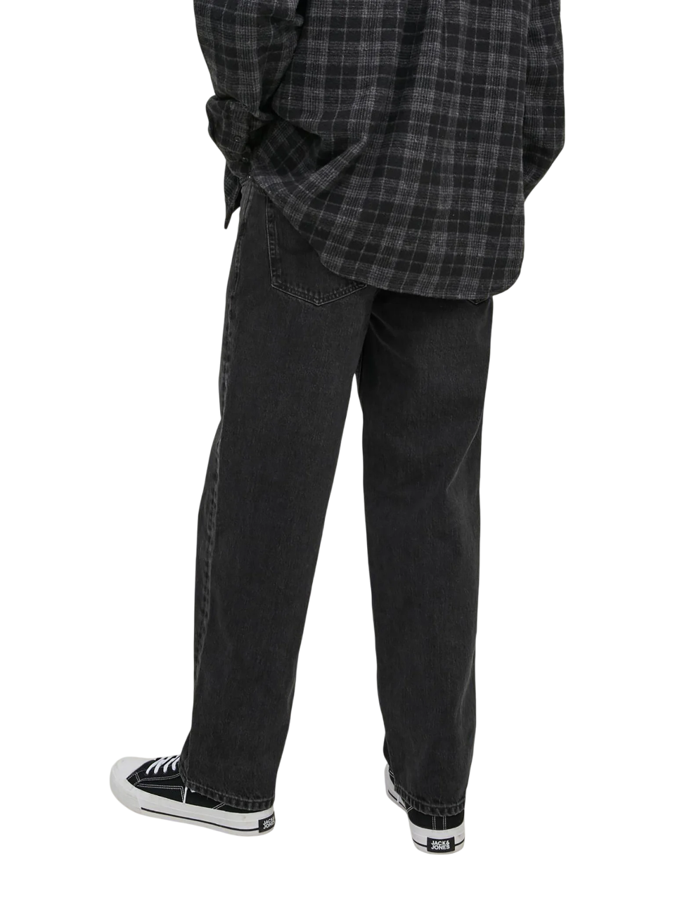 Jack&Jones jeans uomo Loose Eddie lavaggio nero 12216879 SBD275 JACK&JONES