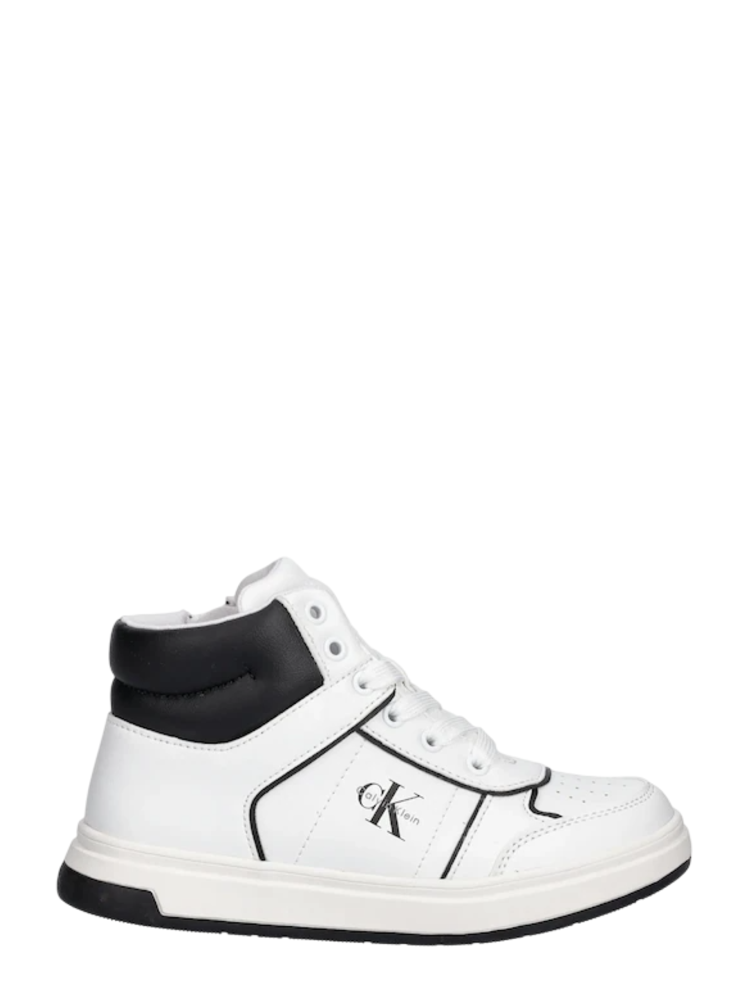 Calvin Klein Jeans sneakers alte bambino in ecopelle bianco V3X9-83164-1355 X002 Calvin Klein Footwear