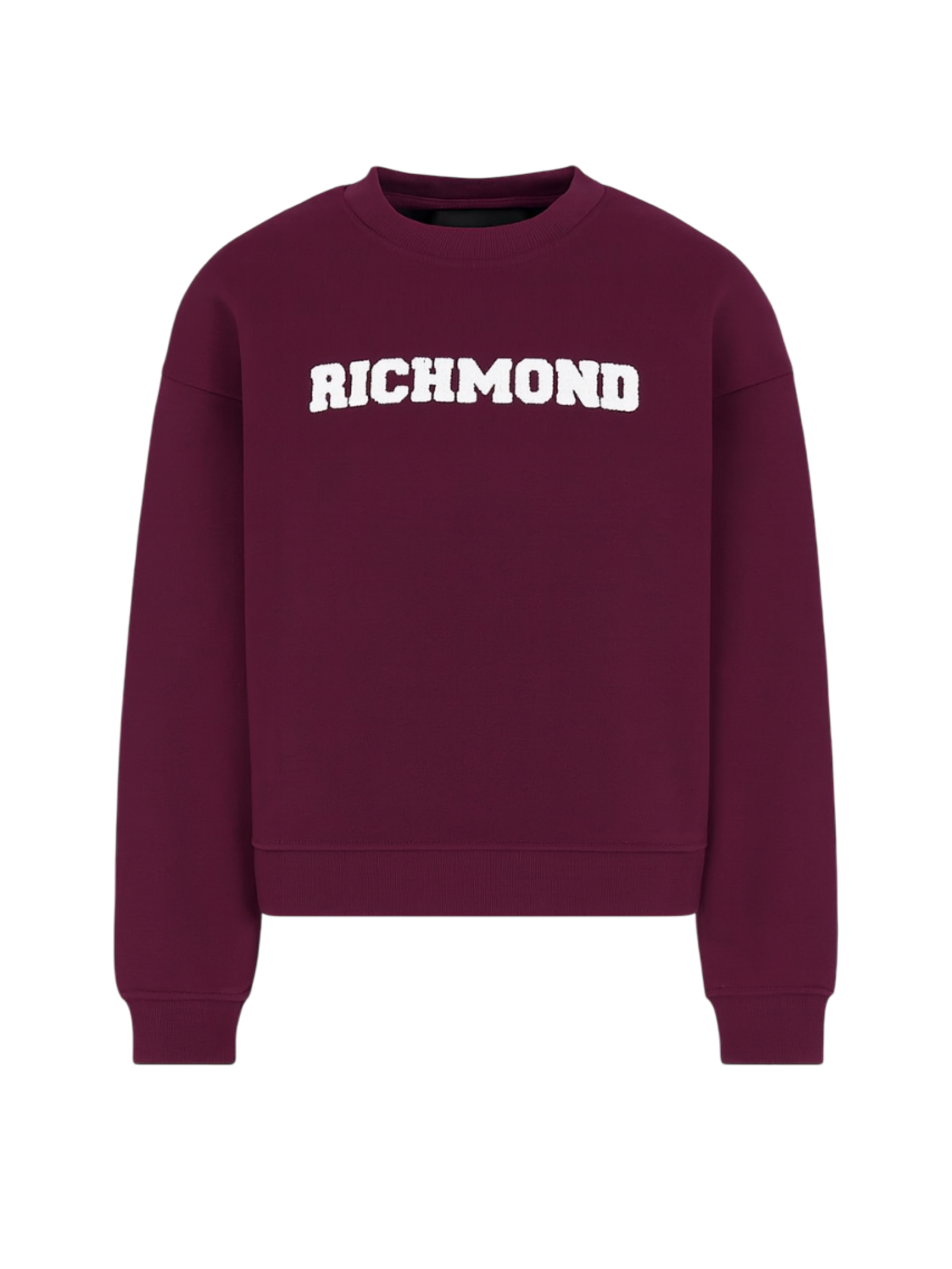 John Richmond felpa bambino con logo Teddy viola RBA25236FE EGGPLANT John RICHMOND