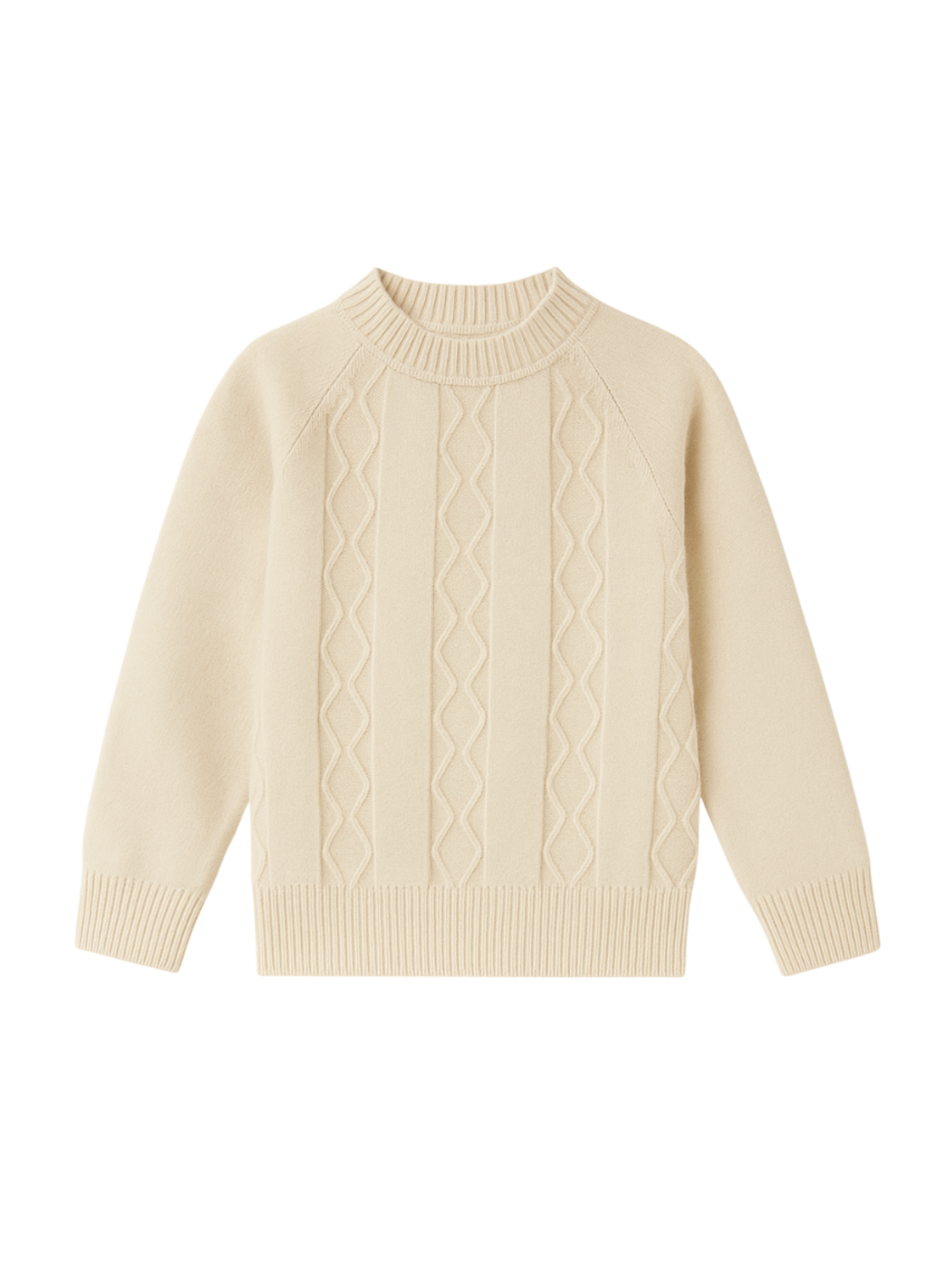 Please maglia lupetto bambino beige chiaro NB96230B77 1134 PLEASE KID