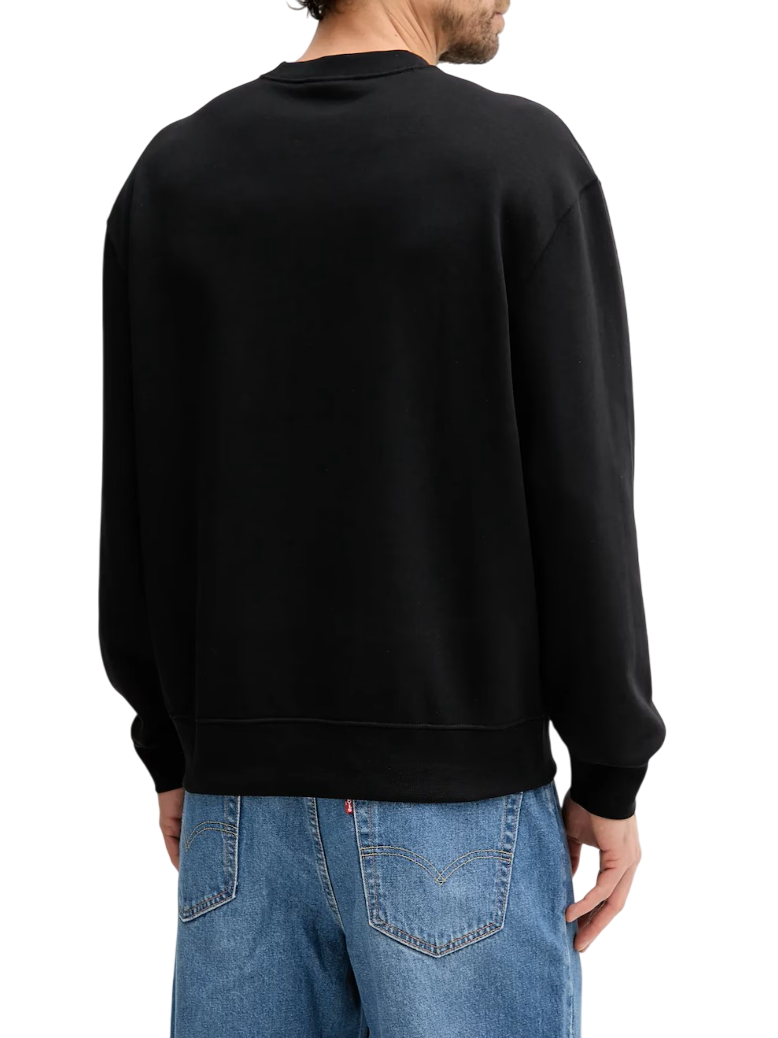 Calvin Klein Jeans maglia uomo con patch logo nero LV04RC273G UB1 Calvin Klein Jeans