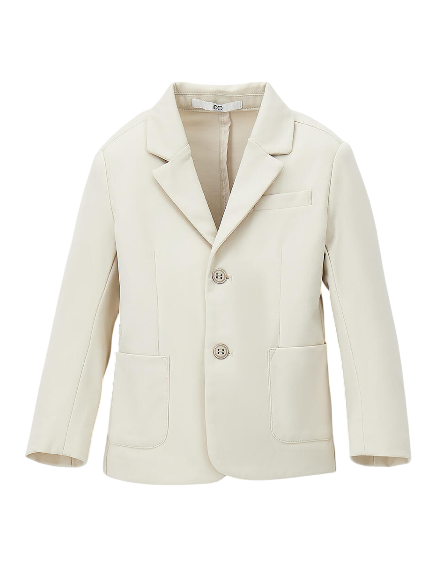 iDo giacca blazer monopetto bambino ecrù 4G220 0432 iDO