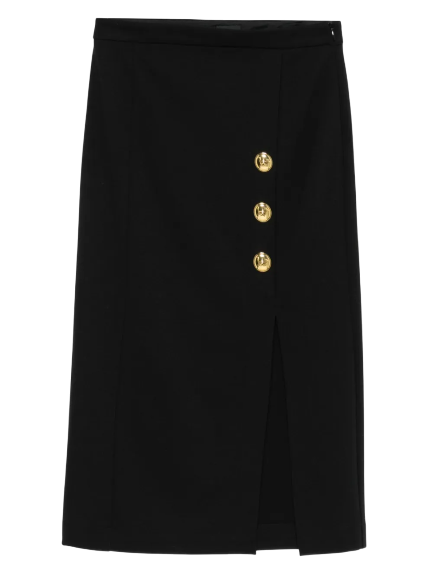 Pinko gonna midi Giardiniera punto stoffa nero 105458-A24C Z99 PINKO