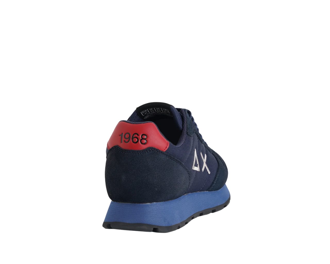 Sun68 sneakers uomo Tom Solid blu Z45101 NAVY BLUE-BORDEAUX SUN68