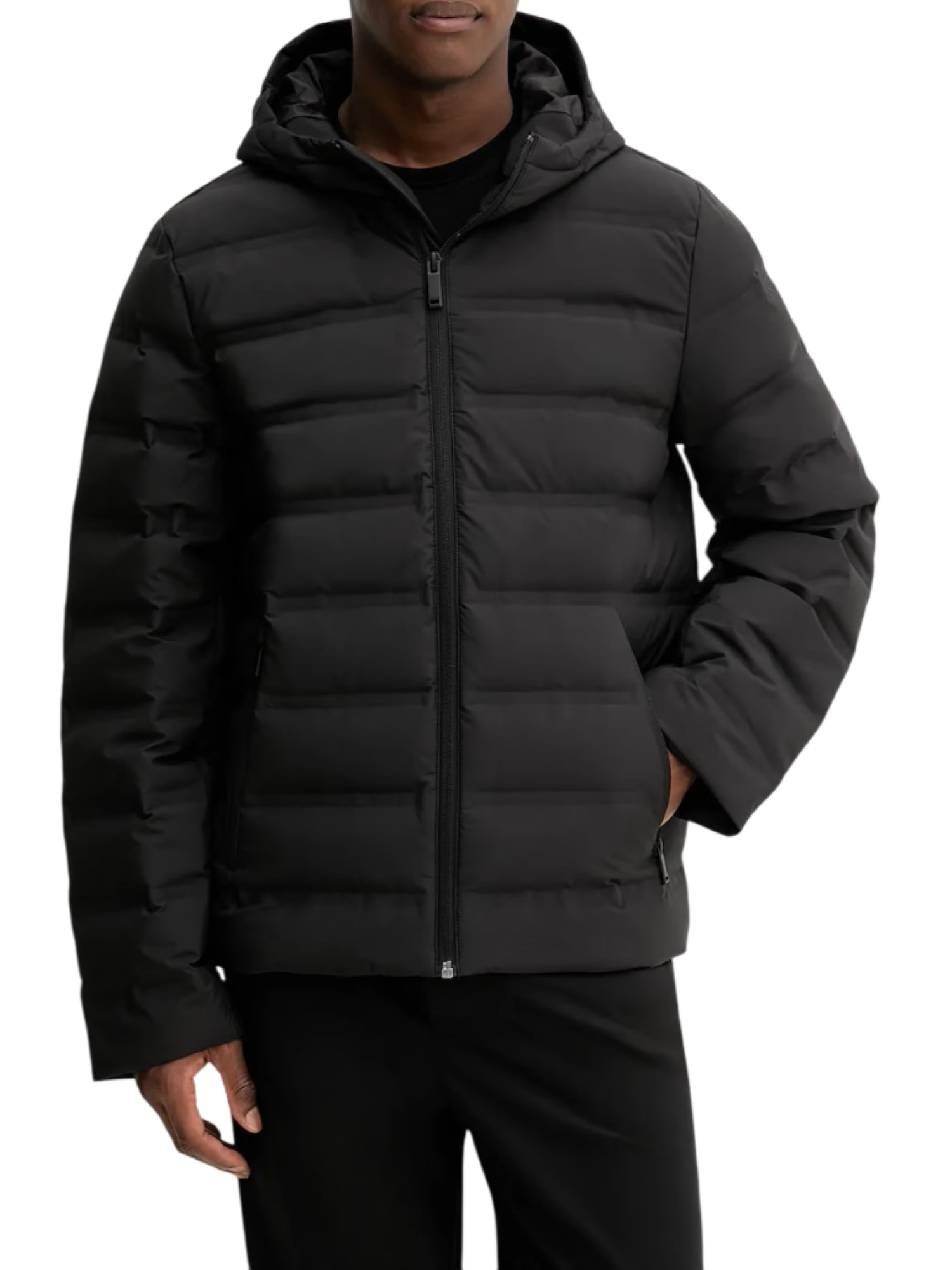 ls packable emossed logo quilte LV04LD521G UB1 Calvin Klein