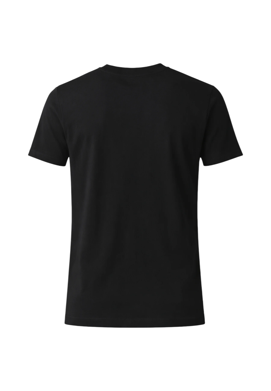 John Richmond T-shirt manica corta con logo nero UMP26018TS BLACK John RICHMOND