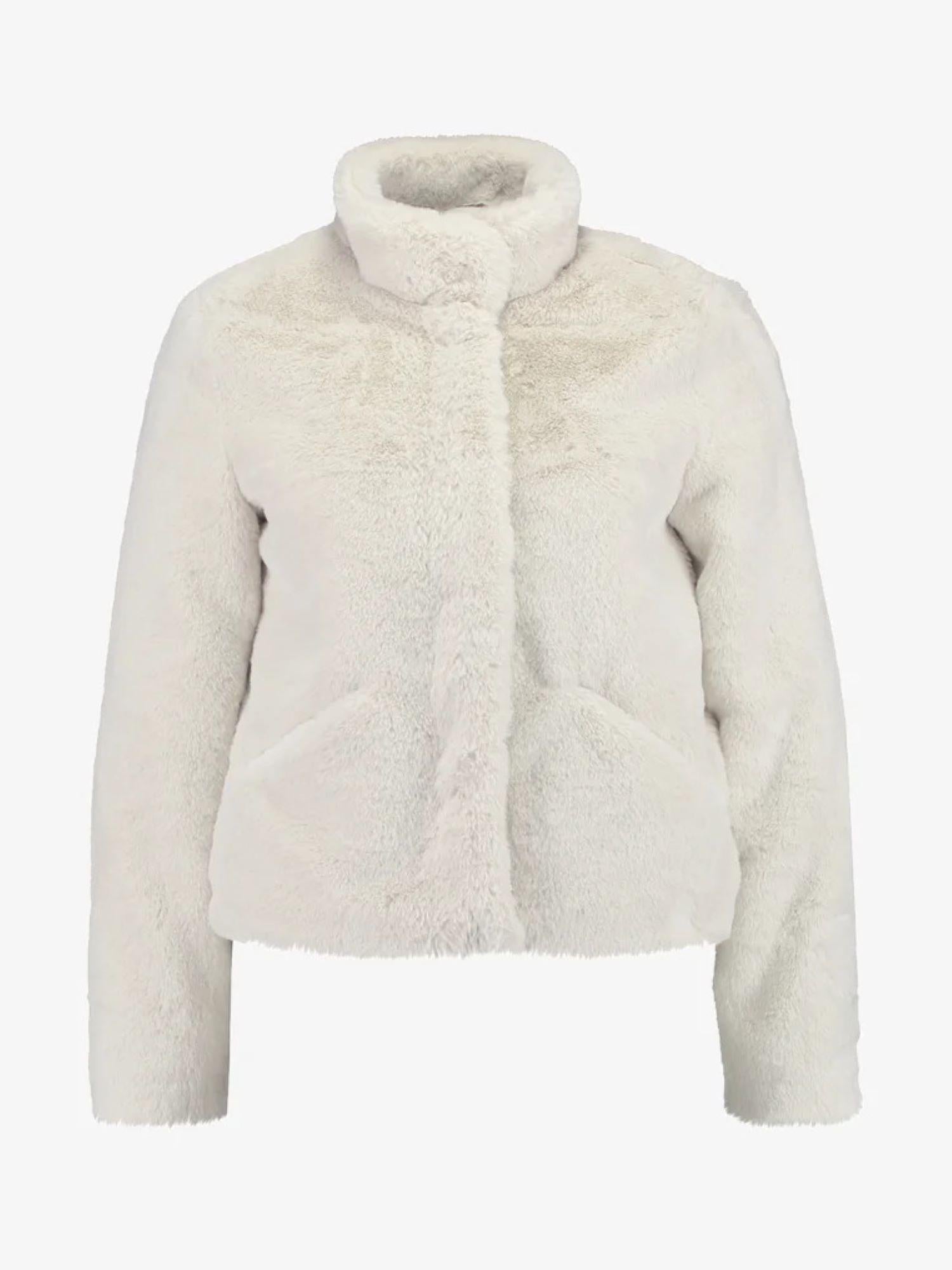 ONLY Pelliccia Donna BIANCO 15160013 PUMICE STONE ONLY