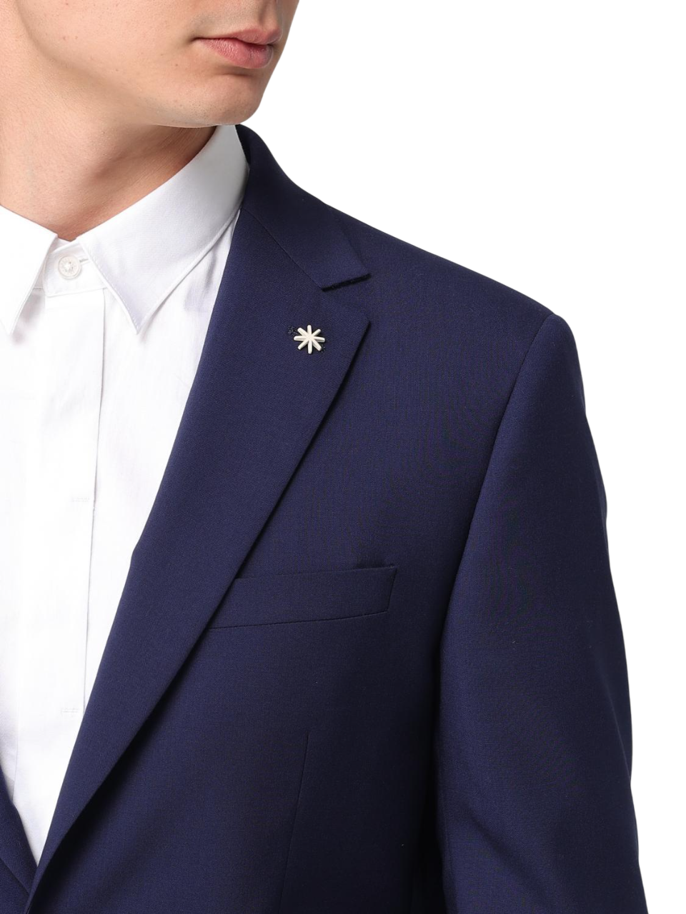 Manuel Ritz abito uomo monopetto in fresco lana blu 3832A3318-253137 89 MANUEL RITZ