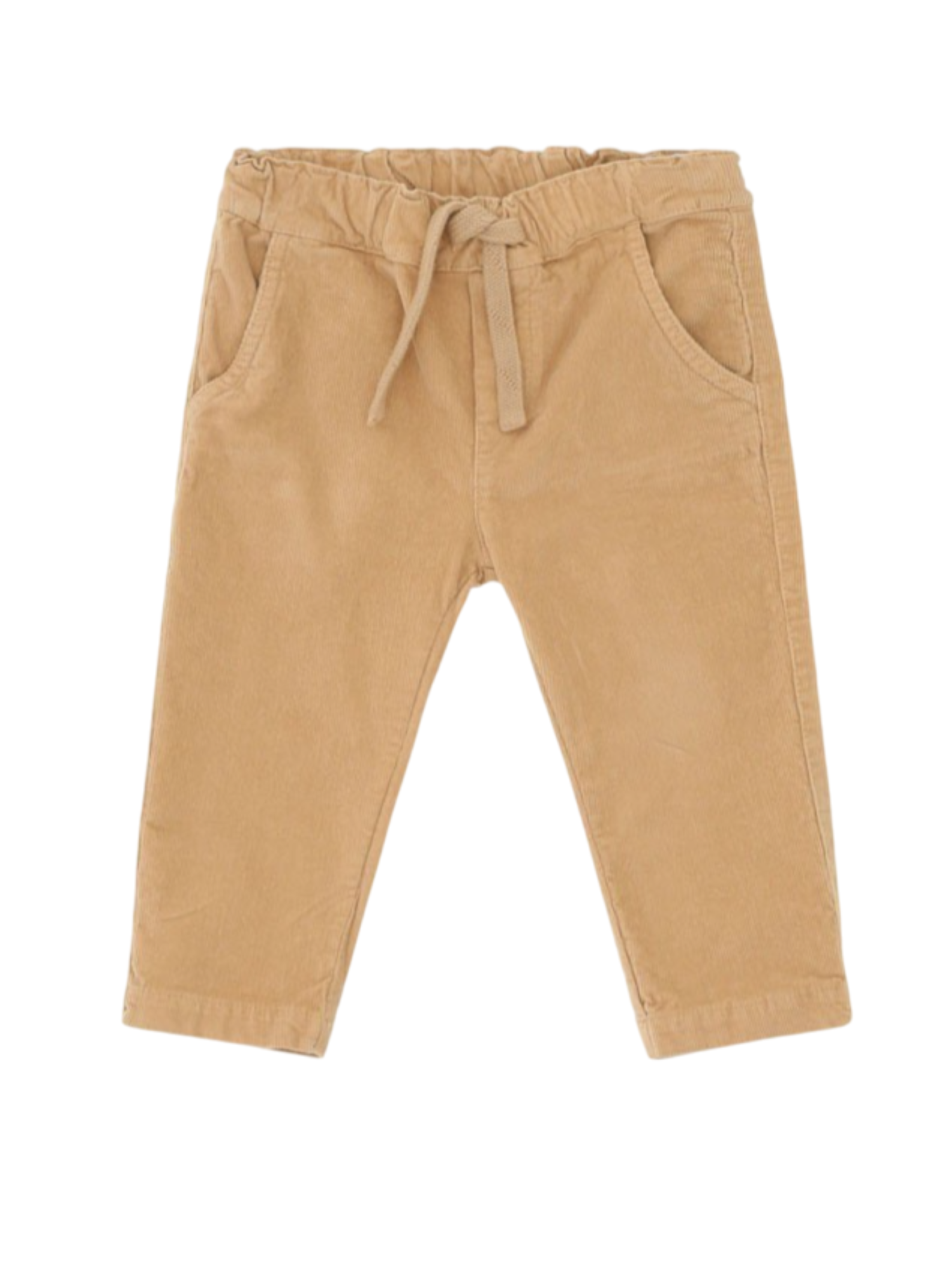 Please pantaloni bambino in velluto millerighe cammello PE60062B77 1806 PLEASE KID