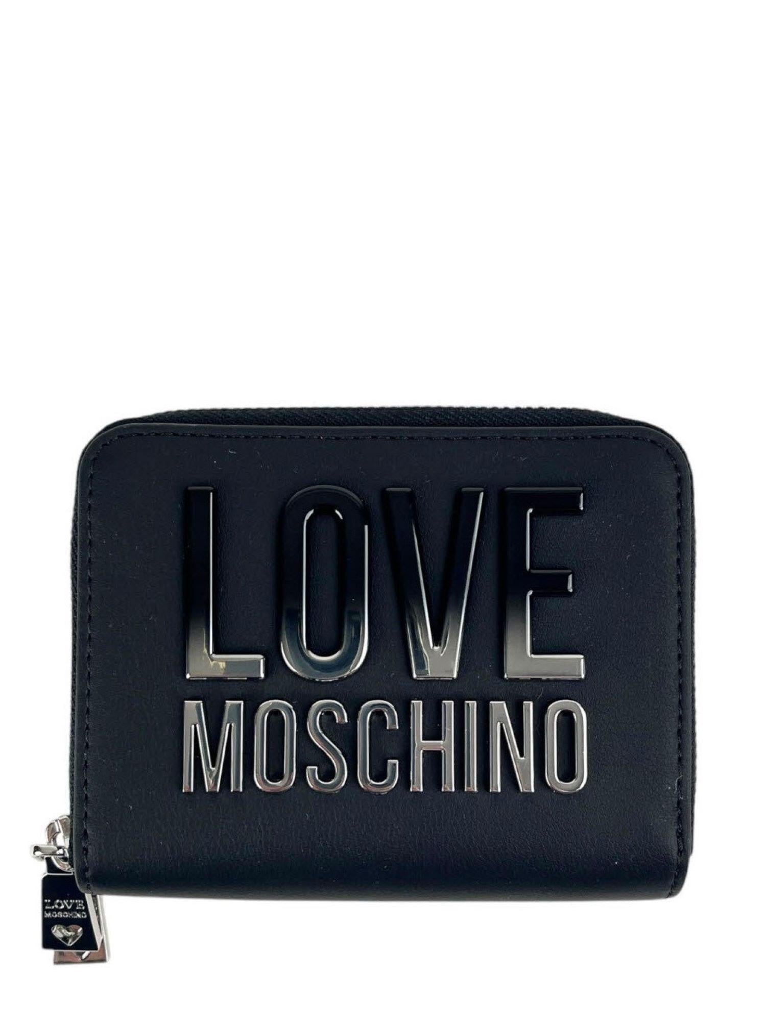 Love Moschino portafogli in ecopelle con logo degradè nero JC5726PP0M-KD0 00B MOSCHINO LOVE