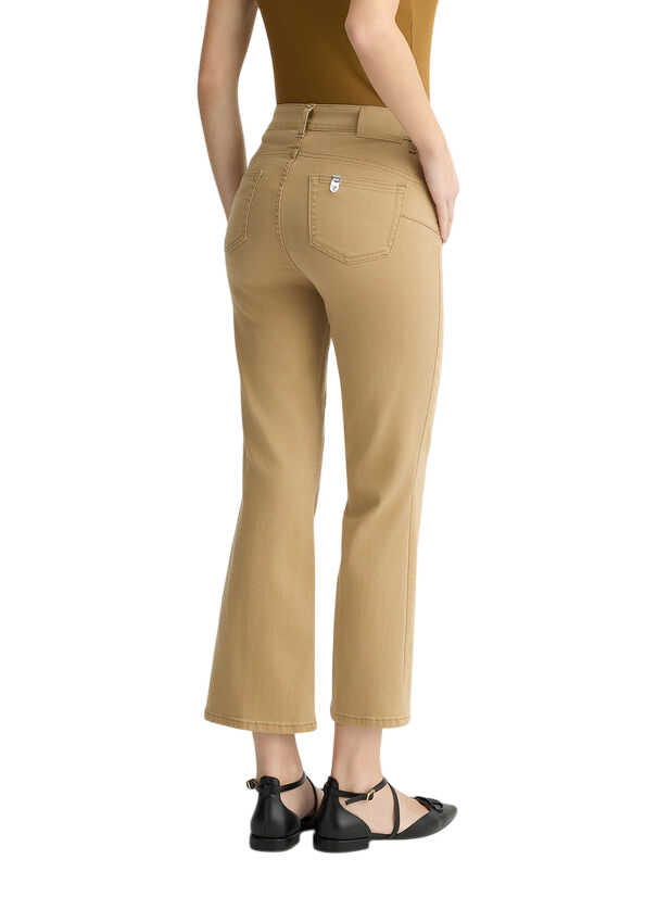 Liu Jo jeans a zampetta Princess con bottoni gioiello beige UA5040T2594 71320 LIU JO