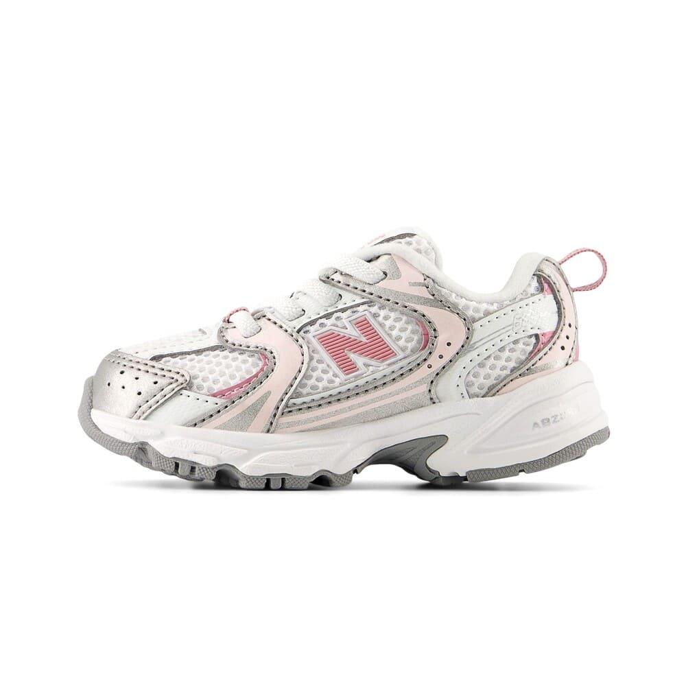 New Balance sneakers bambina 530 in mesh bianco rosa IZ530 EC NEW BALANCE