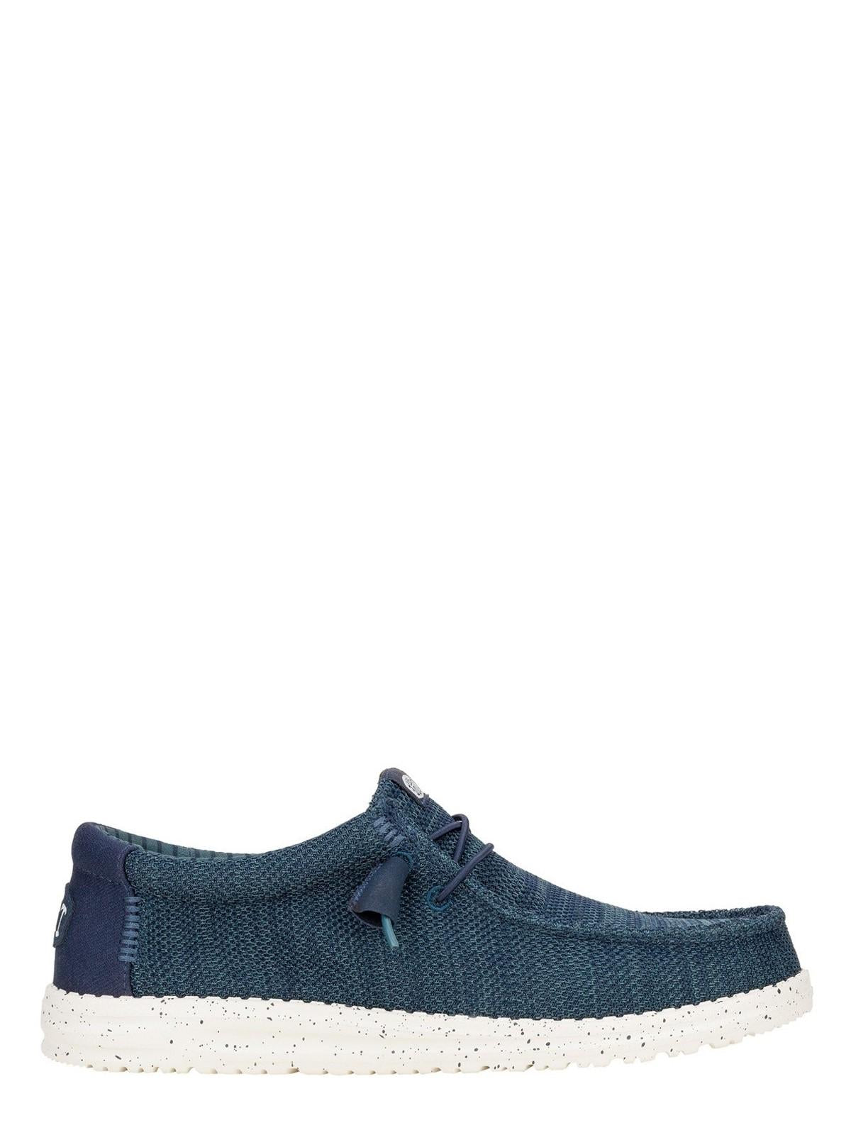 Hey Dude mocassini uomo Wally Stretch Sox blu 41898 410 HEY DUDE