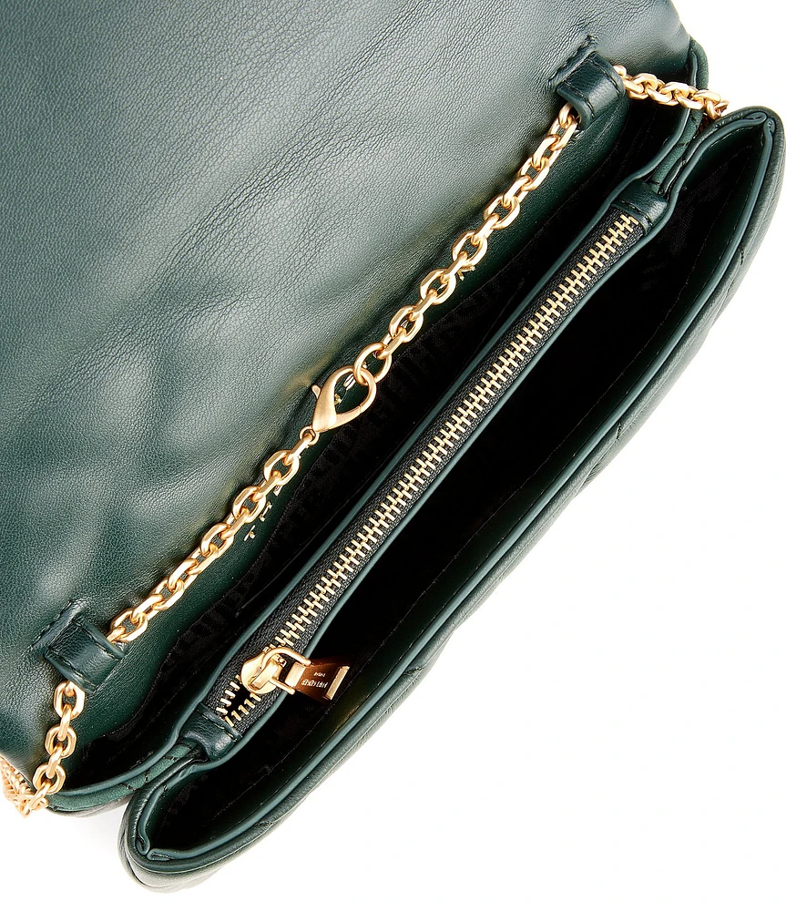 Kurt Geiger borsa a tracolla in pelle e suede verde 1257500219 GREEN KURT GEIGER