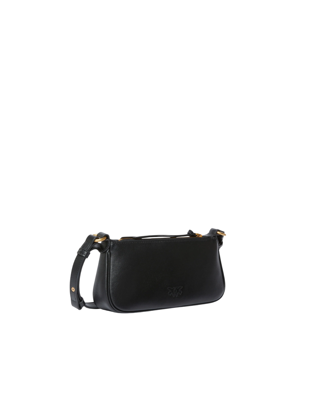Pinko borsa a tracolla Half Moon nero oro 105069-A0QO Z99Q PINKO