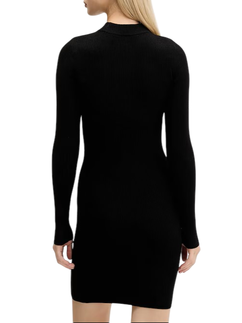 Karl Lagerfeld Jeans abito in maglia con cut out nero A4W13010 999 KARL LAGERFELD