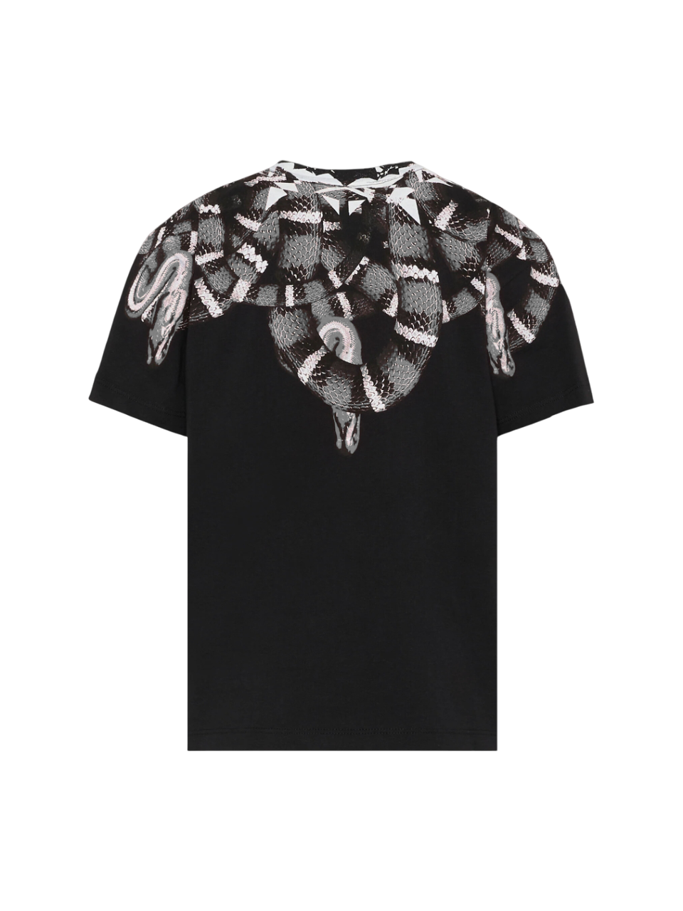 County of Milan T-shirt bambino con stampa snake nero F5CMJBTH042 110 COUNTY OF MILAN KIDS