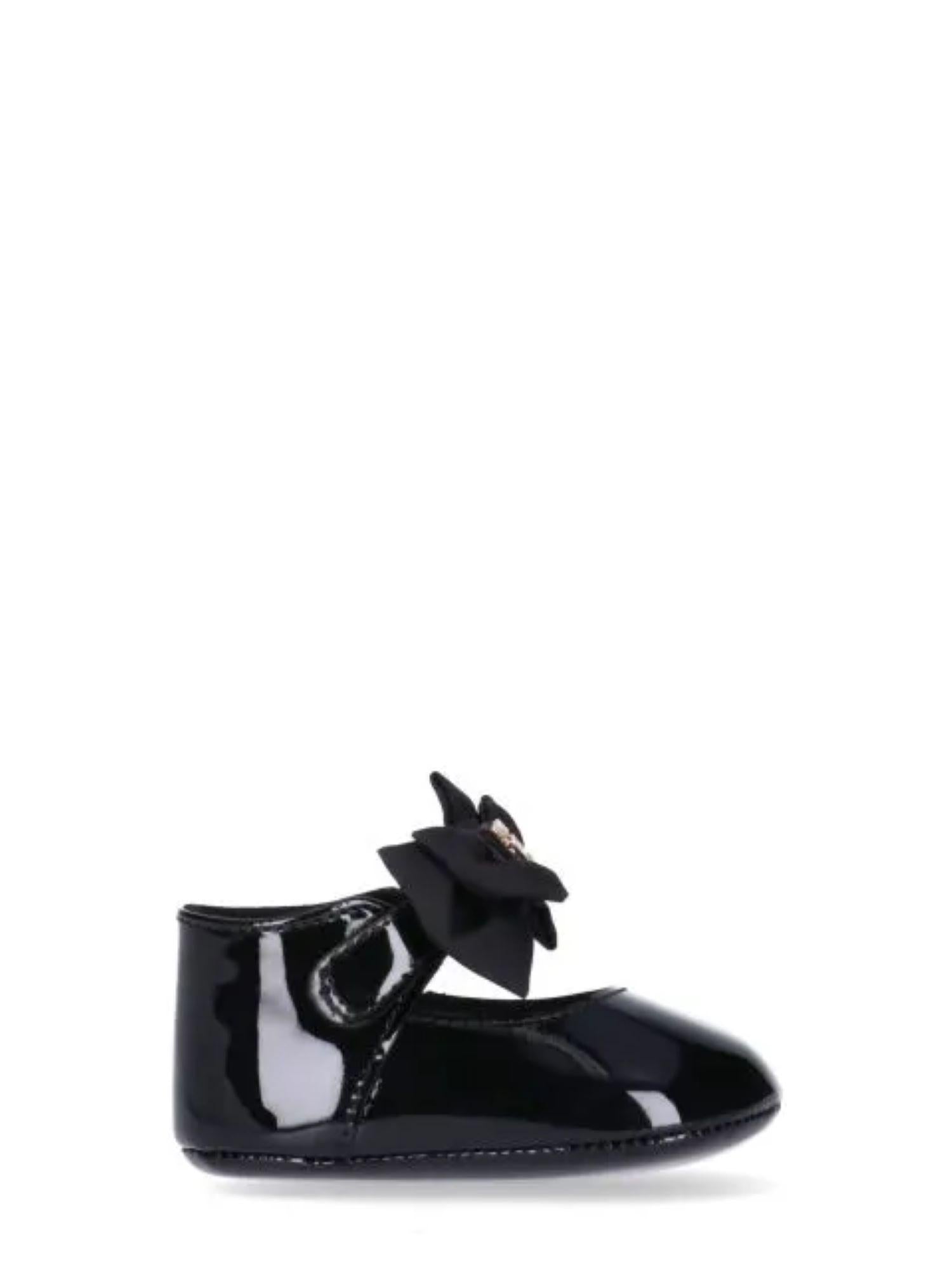 Tommy Hilfiger ballerine neonata in vernice nero T0A3-33956-1847 999 Tommy Hilfiger