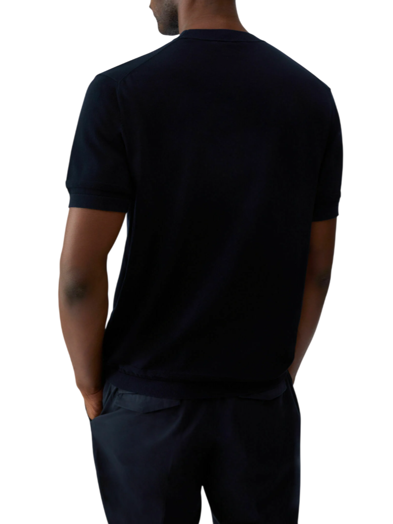 Liu Jo maglia manica corta uomo in cotone blu scuro QXX110MA71P 94013 LIU JO