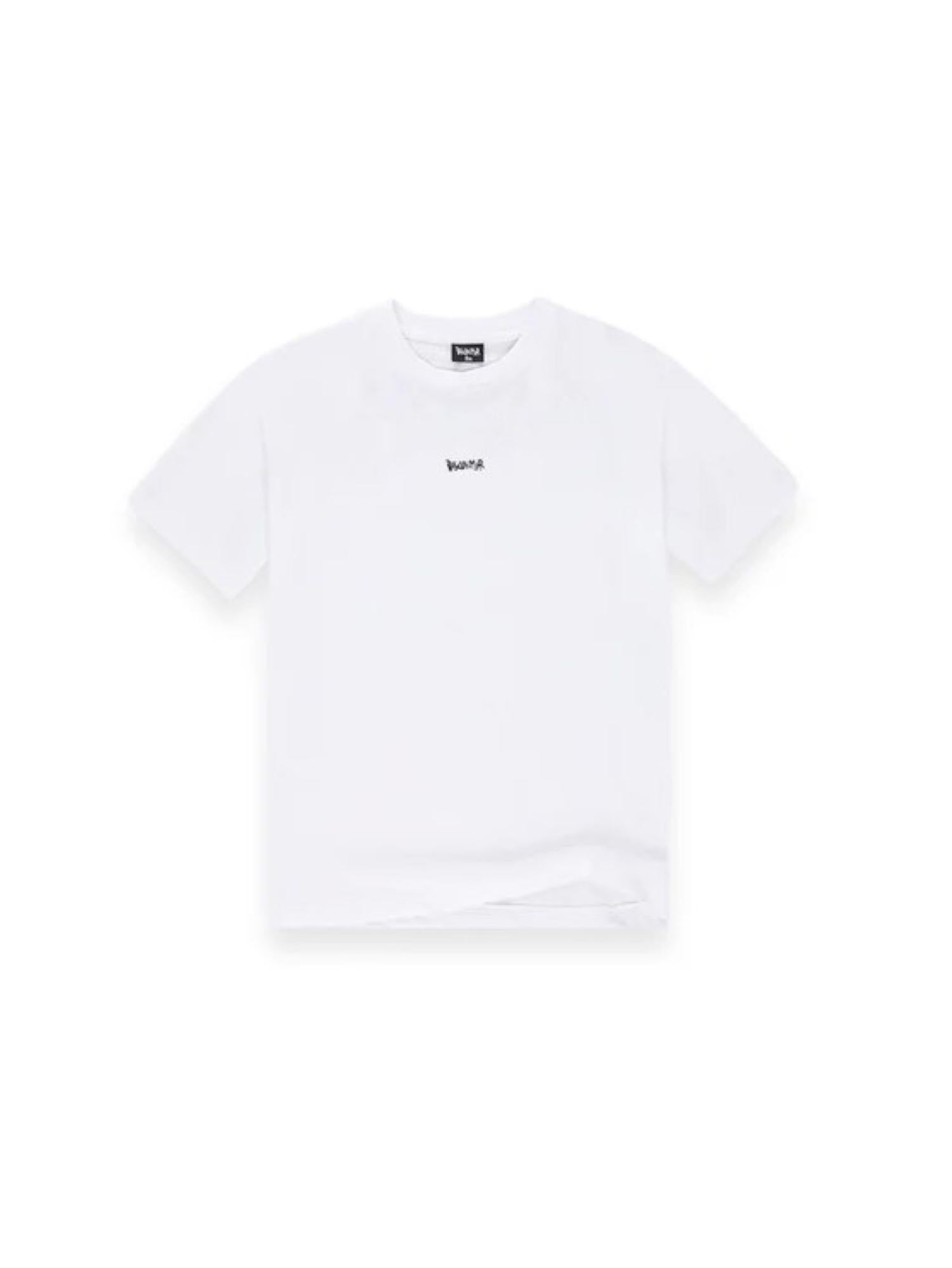 Disclaimer T-shirt bambino manica corta bianco 58804 BIANCO-ST.NERO DISCLAIMER