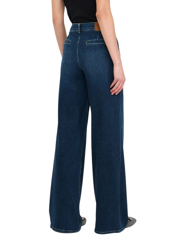 Liu Jo jeans a zampa vita alta lavaggio blu UF5128D0269 78947 LIU JO
