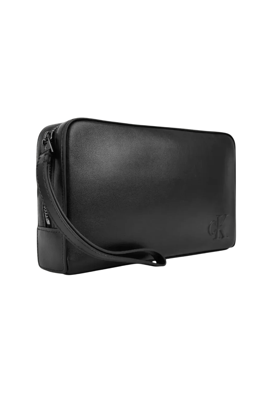Calvin Klein Jeans pochette uomo in ecopelle nero LV04D1172G UB1 Calvin Klein Accessori